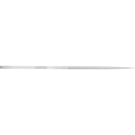 Pferd Tools 5-1/2" Three Square Needle File - Knurled Handle, Cut 2 12047